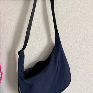 Baggu Navy Blue medium cresent Bag